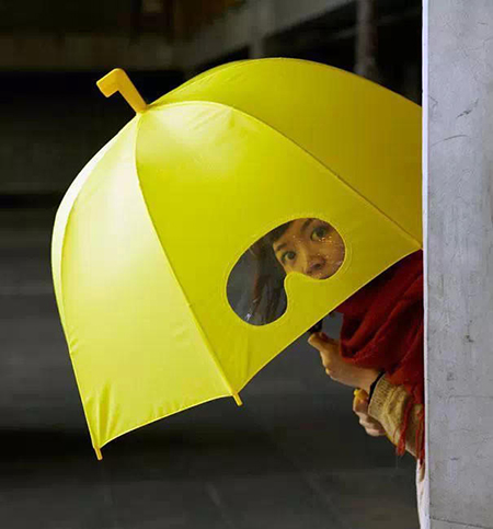 umbrella with eyes